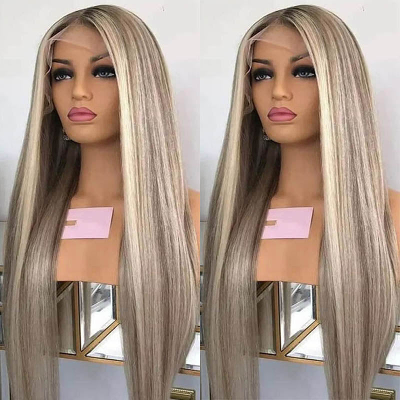 Realitystar deals balayage summer blonde sun kissed straight h.d lace front wig